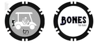 Image 1 of BNG Poker Chip Ball Markers - Rollin' with Bones