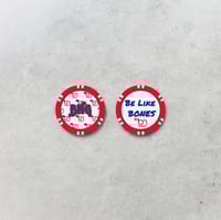 Image 2 of BNG Poker Chip Ball Markers - Red, White, and Blue