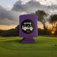 Image 1 of Bones Nay Golf Can Koozies - Ridin' with Bones Logo