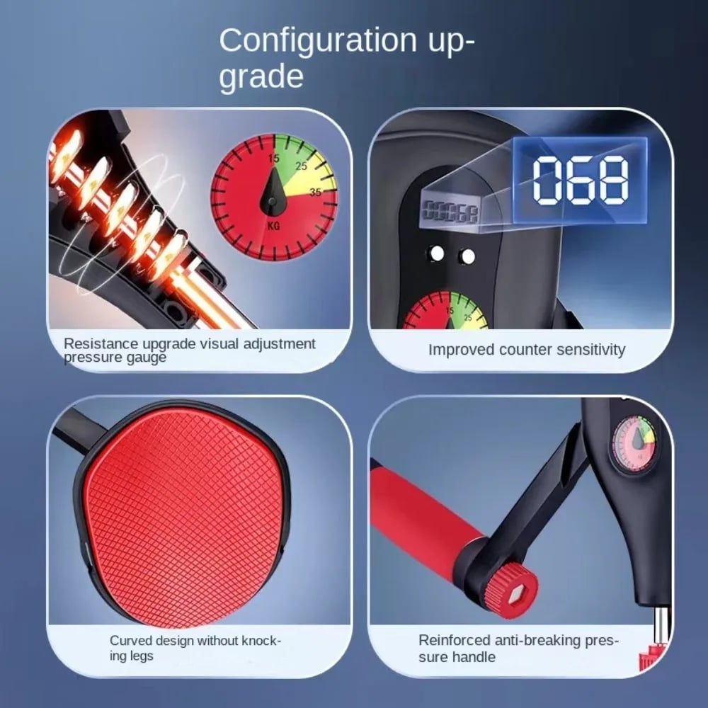 360 Degree Rotating Pelvic Muscle Trainer Adjustable Workout Equipment Inner Thigh Exerciser 