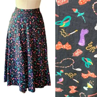 Image 1 of Sunbow Ltd Graphic Skirt XS