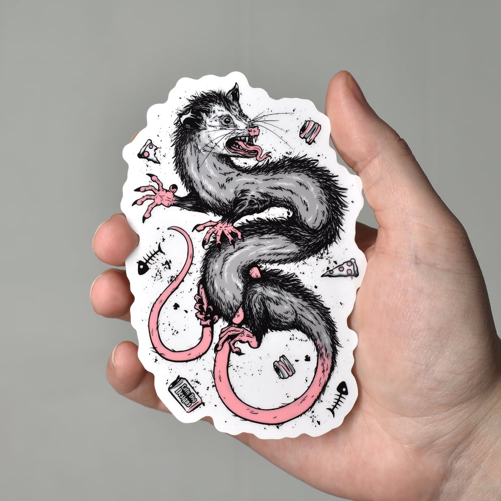 Po Clear Vinyl Sticker