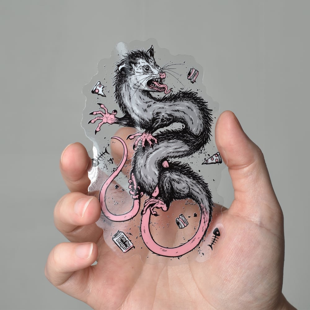 Po Clear Vinyl Sticker