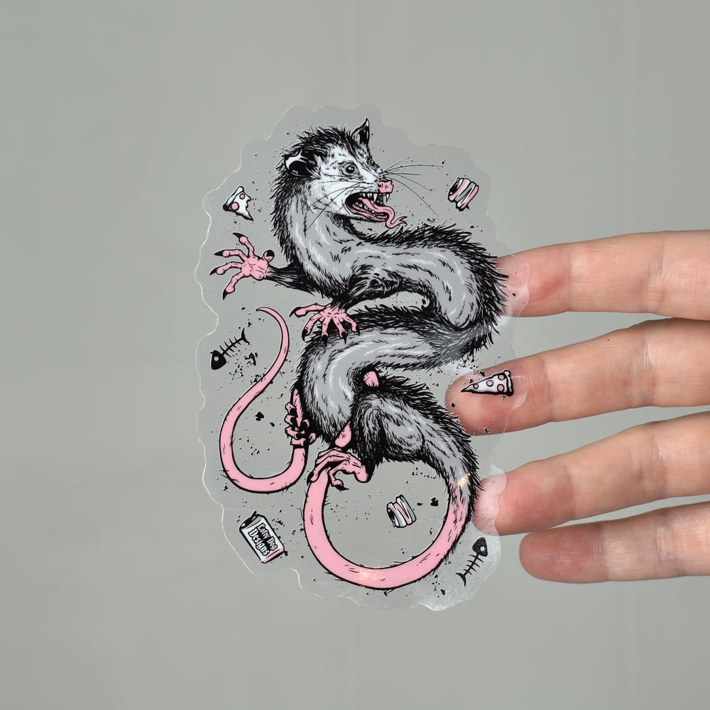 Po Clear Vinyl Sticker