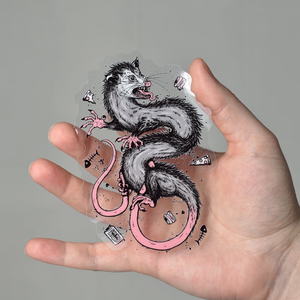 Po Clear Vinyl Sticker
