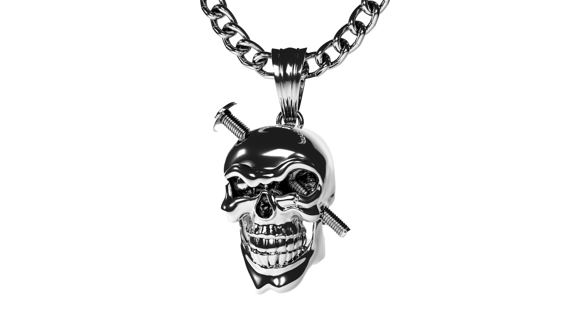 Image of ALL SCREW'D UP PENDANT (MADE TO ORDER)