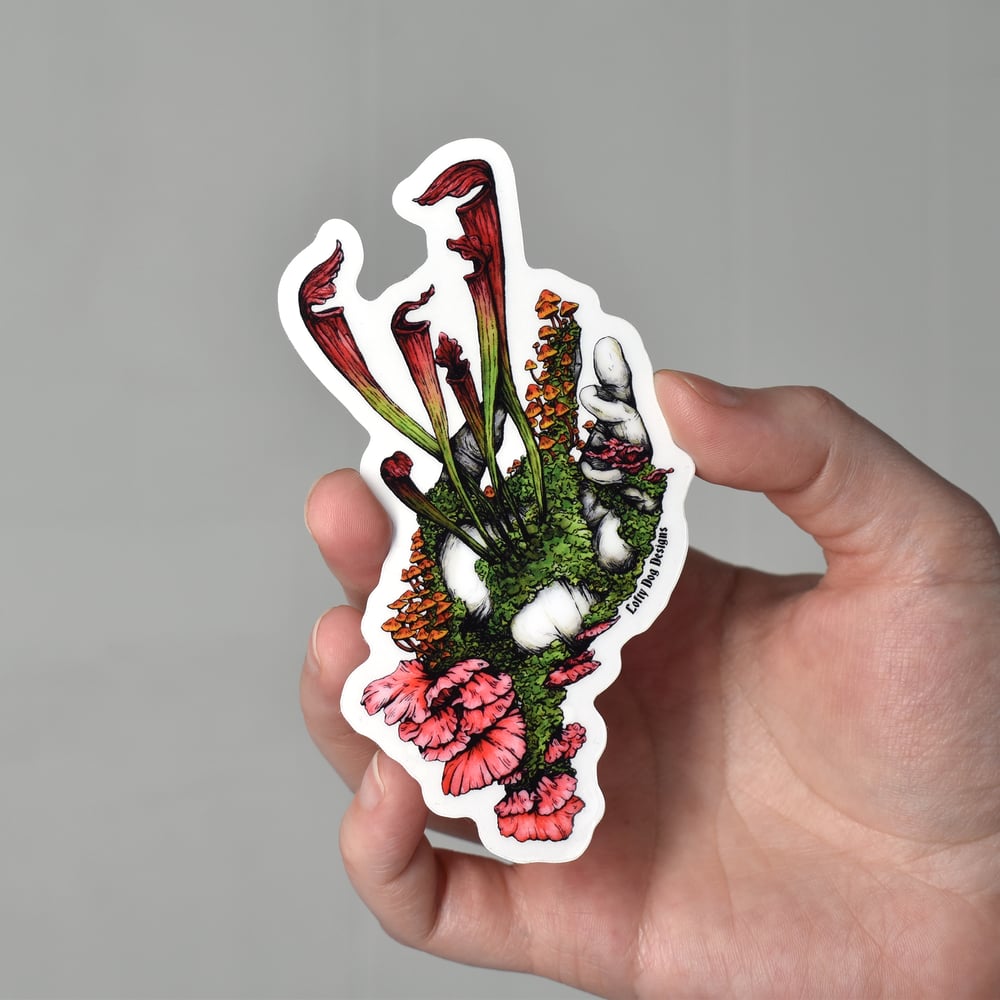 Nurture Clear Vinyl Sticker