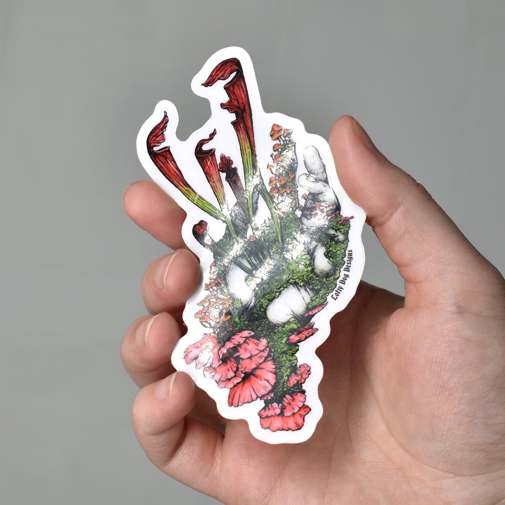 Nurture Clear Vinyl Sticker