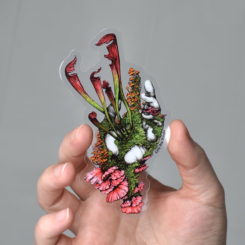 Nurture Clear Vinyl Sticker