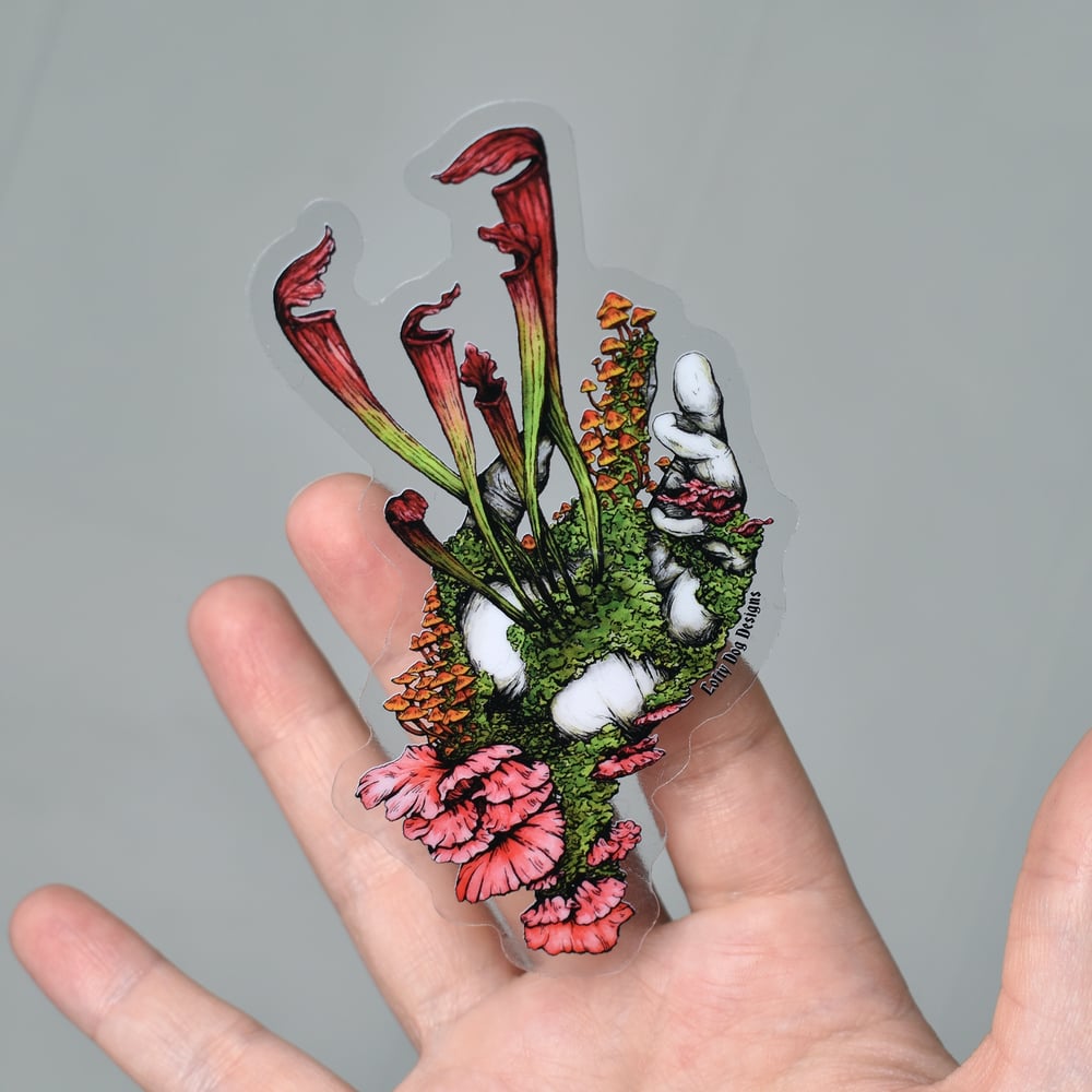 Nurture Clear Vinyl Sticker
