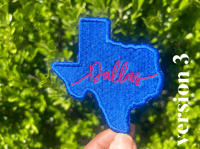 Image 4 of Dallas Texas patch (custom Colors)