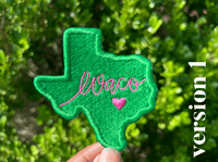 Image 2 of Waco Texas patch (custom colors)