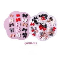 Image 1 of Mixed Bow Nail Decor