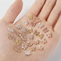 Image 3 of BUTTERFLY NAIL CHARMS