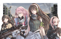 Image 1 of Medium Prints: Girls' Frontline
