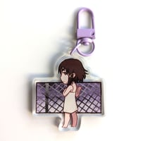 Image 1 of [SALE] Acrylic Charm - Lain (Serial Experiments Lain)