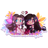 Image 2 of FF7 GIRLIES - STICKERS