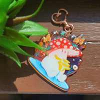 Image 2 of CRYING MUSHROOM - KEYCHAIN