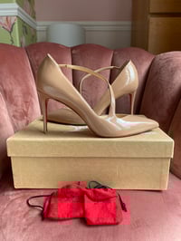 Image 1 of Christian Louboutin Women’s Jumping Patent Leather Heels