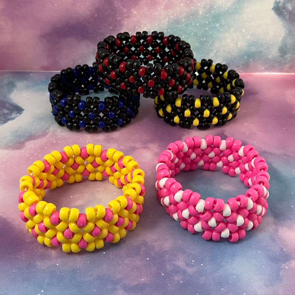 Image of Mini Pony X Base Kandi Cuff