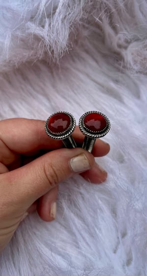 Image of Red Carnelian Bolts
