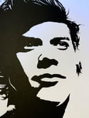 HARRY STYLES UNSIGNED SCREENPRINT.