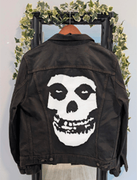 Image 1 of Misfits Hand Painted Levi's Jacket 
