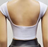 Image 2 of Strawberry Backout Crop Top