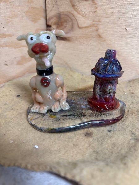 Image of Silas the red nose pit