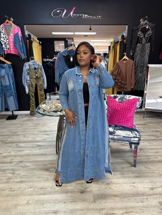 Image of SWAG DENIM TRENCH