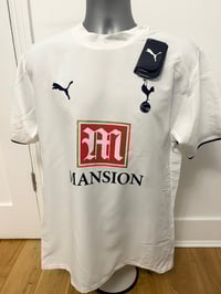 Image 2 of NEW Tottenham Hotspur “BERBATOV 9” 2006/07 Home Shirt + UEFA patch (M)