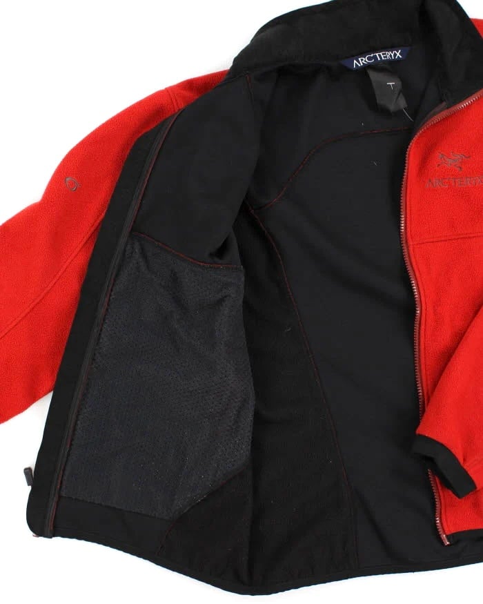 Vintage 00s Arc'teryx Sigma Windstopper Fleece - Red | WAY Vintage 00s Arc'teryx Sigma Windstopper Fleece - Red | WAY