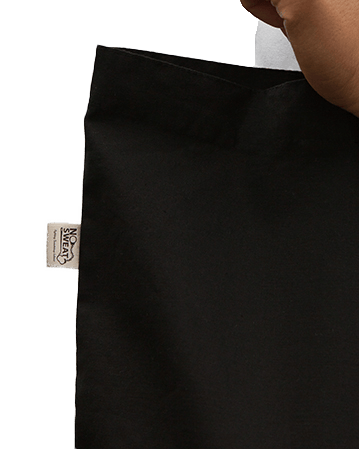 Image of CONFLICT tote bag with the Mortahate logo