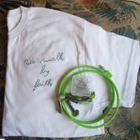 Hand Embroidered Short Sleeve T-Shirt