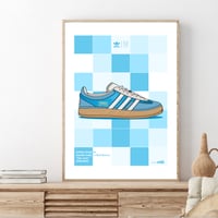 Image 2 of Sneaker Poster Adidas Gazelle x Bad Bunny “San Juan”