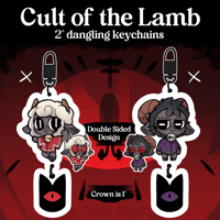 CULT OF THE LAMB - Keychains