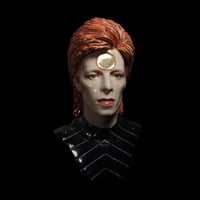 Image 3 of David Bowie 'Ziggy Stardust' - Bust Sculpture Painted and Glazed