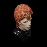 Image 7 of David Bowie 'Ziggy Stardust' - Bust Sculpture Painted and Glazed