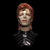 Image 1 of David Bowie 'Ziggy Stardust' - Bust Sculpture Painted and Glazed