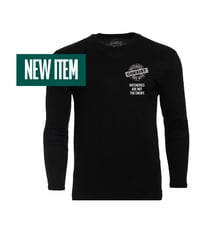 HIGH QUALITY LONG SLEEVE T-SHIRT BLACK