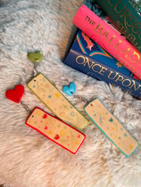 Image 1 of Handmade Clay Bookmarks COLORS