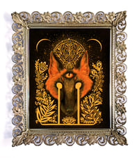 The Very Witching Hour in gold frame