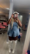 Feel on Me Denim Dress