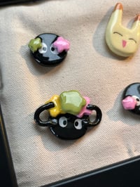 Image 2 of Handmade clay Pin's