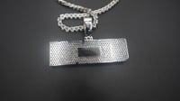 Image 9 of Custom Letter  Moissanite Pendant