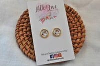 Image 1 of Little TS Fan Earrings