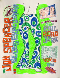 1996 Jon Spencer Blues Explosion at First Avenue Minneapolis Concert Poster