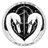 Image 2 of Find You Sticker