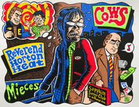 1995 Cows - Reverent Horton Heat - Mieces Concert Poster