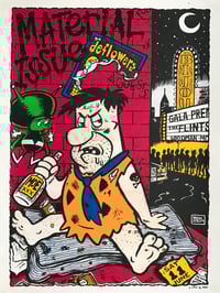 1994 Material Issue - Deflowers - Weezer Concert in Seattle Poster
